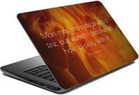 ezyPRNT Sparkle Laminated Fire Motivation Quote (15 to 15.6 inch) Vinyl Laptop Decal 15   Laptop Accessories  (ezyPRNT)