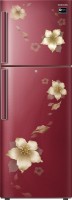 SAMSUNG 253 L Frost Free Double Door 3 Star Refrigerator(Star Flower Red, RT28M3343R2/NL,RT28K3343R2/HL)
