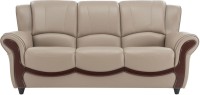Durian BLOS/37930/E/3 Leatherette 3 Seater(Finish Color - PEBBLE BEIGE)   Furniture  (Durian)