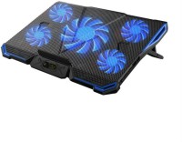 View Shrih SH-04481 Cooling Pad(Black, Blue) Laptop Accessories Price Online(Shrih)