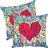 Sleep Nature's Printed Cushions Cover(Pack of 2, 40.63 cm*40.63 cm, Multicolor)