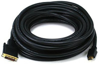 MONOPRICE 6338475 15.24 m HDMI Cable(Compatible with Computer, Black)