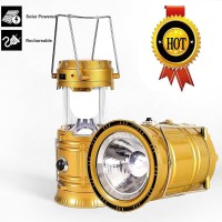Wonder World� Solar Rechargeable Lantern with Power bank(Gold)   Home Appliances  (Wonder World)
