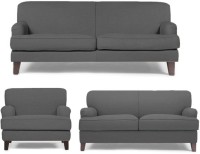View EDIY Fabric 3 + 2 + 1 Walnut Sofa Set Furniture (EDIY)