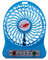 US1984 US1984-pfan-003 2017 New 5 Inch Multi Functional Rechargeable Battery Usb Mini Fan Portable Comfort With 3 Speed Level USB Fan(Multicolor)   Laptop Accessories  (US1984)