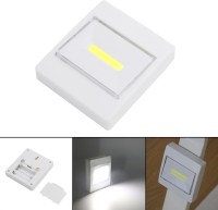 View Wonder World � LED Cordless Light Switch Night Lights Battery Operated Kitchen Cabinet Garage Closet Camp Emergency Lamp Wall-mounted(White) Home Appliances Price Online(Wonder World)