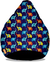 View ORKA XXL Bean Bag Cover(Multicolor) Furniture