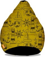 View ORKA XXXL Bean Bag Cover(Multicolor) Furniture (ORKA)
