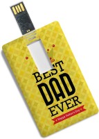 100yellow Credit Card Shape Best Dad Ever Printed Fancy 16GB Pen Drive/Data Storage -Ideal For Father 16 GB Pen Drive(Multicolor)   Laptop Accessories  (100yellow)