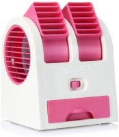 View ReTrack Rechargeable Portable Mini Air Conditioning Fragrance USB Fan(Pink) Laptop Accessories Price Online(ReTrack)