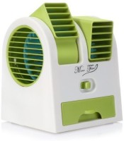 ReTrack Rechargeable Portable Mini Air Conditioning Fragrance USB Fan(Green)   Laptop Accessories  (ReTrack)