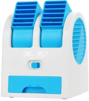 View ReTrack Rechargeable Portable Mini Air Conditioning Fragrance USB Fan(Blue) Laptop Accessories Price Online(ReTrack)