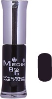 Medin Nail_Paint_Black Black(12 ml) - Price 72 75 % Off  