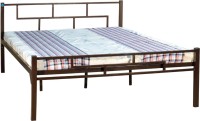 Delite Kom Aeron Metal Queen Bed(Finish Color -  Coffee Brown)   Furniture  (Delite Kom)