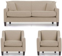 EDIY Fabric 3 + 1 + 1 Walnut Sofa Set   Furniture  (EDIY)