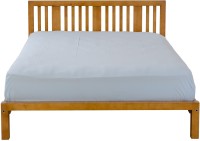 Dovetail Mission Bed Solid Wood Queen Bed(Finish Color -  Teak)   Furniture  (Dovetail)
