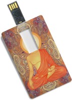 View 100yellow Credit Card Design Lord Buddha Printed Fancy 8GB Pen Drive/Data Storage 8 GB Pen Drive(Multicolor) Laptop Accessories Price Online(100yellow)