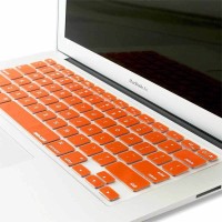 AVMART Keyboard Protector Laptop Keyboard Skin All Laptop Keyboard Skin(Orange)   Laptop Accessories  (AVMART)