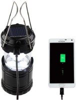 Wonder World�� Solar Led Emergency Light, Usb Mobile Charger & 3 Power Source Hiking Lantern(Black)   Home Appliances  (Wonder World)