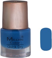 Medin Fine_Nail_Paint_Blue Blue(12 ml) - Price 70 64 % Off  