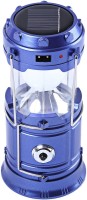 DOCOSS Blue Camping rechargeable Portable led solar lantern lamp Emergency Lights(Blue)   Home Appliances  (DOCOSS)