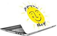 imbue Sun Multicolor Laptop Decal 15.6   Laptop Accessories  (imbue)