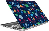 View imbue Winter Pattern High Quality Vinyl Laptop Decal 15.6 Laptop Accessories Price Online(imbue)