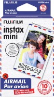 FUJIFILM Airmail Instax Mini 10 Sheet Pack Film Roll(Yes 800 ISO Pack of 10)