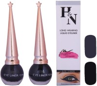H & N Zari Black and Black Eyeliner for Girls 9 ml(Zari Black and Black) - Price 197 80 % Off  