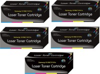 PrintStar 101 Black Toner Cartridge Comaptible For Samsung 101 Toner/Mlt-d101s - Pack of 5 Black Ink Toner