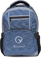 Travelcraft 15 inch Laptop Backpack(Blue, Grey)   Laptop Accessories  (Travelcraft)