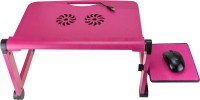 View Zeva LAPTOPTABLE07 Cooling Pad(Pink) Laptop Accessories Price Online(Zeva)
