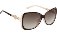 Eyeland Butterfly Sunglasses(For Women, Brown)