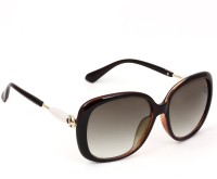 Eyeland Over-sized Sunglasses(For Women, Brown)