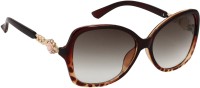 Eyeland Butterfly Sunglasses(For Women, Brown)