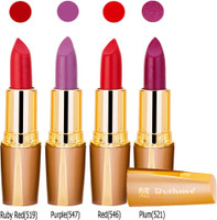 Rythmx Golden Lipstick Combo 548 547 521 546(16 g, Multicolor,) - Price 371 76 % Off