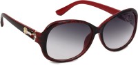Eyeland Oval Sunglasses(For Women, Violet)