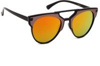 Eyeland Wayfarer Sunglasses(For Men & Women, Orange, Yellow, Multicolor)