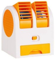 ReTrack Rechargeable Portable Mini Air Conditioning Fragrance USB Fan(Orange)   Laptop Accessories  (ReTrack)