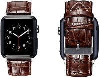 Generic Apple iWatch Band Strap 38 mm Leather Watch Strap(Brown)   Watches  (Generic)