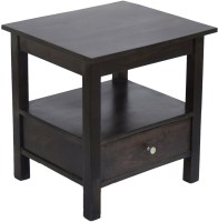 View TimberTaste SIMPO Solid Wood Side Table(Finish Color - Dark Walnut) Furniture (TimberTaste)
