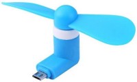 Blue Birds usb fan v8 USB Fan(Blue)   Laptop Accessories  (Blue Birds)