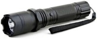 Jeeya 1101 Type Self Defense Powerful (Stun Gun + Led Flashlight) Rechargeable Torch (Black : Rechargeable Pack of 1 ) Emergency Lights(Black)   Home Appliances  (Jeeya)