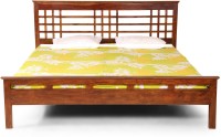 View Fischers Lifestyle Sumatra Solid Wood King Bed(Finish Color -  Teak) Furniture (Fischers Lifestyle)