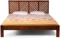 View Fischers Lifestyle Coorg Solid Wood King Bed(Finish Color -  Teak) Furniture (Fischers Lifestyle)