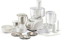 EVEREADY Ercole 1000 W Food Processor(White, Silver)