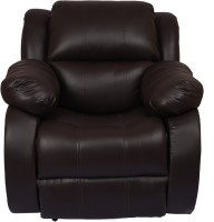 AE DESIGNS Leatherette Manual Recliners(Finish Color - Brown)   Furniture  (AE DESIGNS)