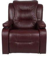 AE DESIGNS Leatherette Manual Recliners(Finish Color - Maroon)   Furniture  (AE DESIGNS)