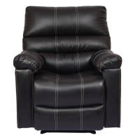 View AE DESIGNS Leatherette Manual Recliners(Finish Color - Black) Furniture