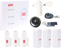 View D3D Wireless Wi-Fi/GSM SMS IR Home Security Alarm System With Smart Switch Burglar Intruder DIY Kit Autodial Security Alarm system Wireless Sensor Security System Home Appliances Price Online(D3D)